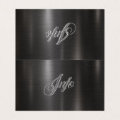 理容師テンプレート名刺 名刺 (内部フラット)