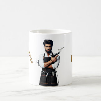 理容師テーママグカップ コーヒーマグカップ