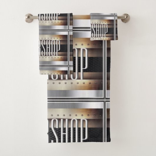 理容師デザイン バスタオルセット (インサイチュ)