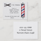 理容師ビジネス 名刺 (正面/裏面)