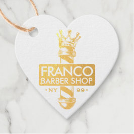 理容師ヘアショップキングクラウン理容師ポールヘアサロン フェイバータグ