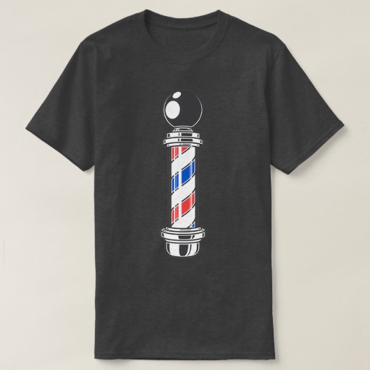 理容師ポクラシックールTシャツ Tシャツ (デザイン正面)