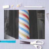 理容師ポーランド人 薄葉紙 (クラフト)