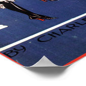 理容師ポールぼろヴィンテージシート音楽カバー画像 ポスター (角)