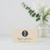 理容師ポールアポイントメント 予約カード (スタンド正面)