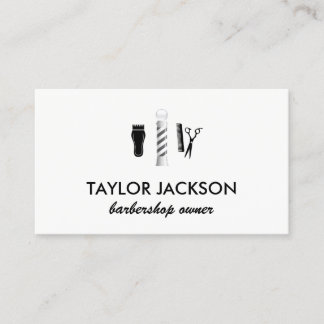 理容師ポールアポイントメント 予約カード