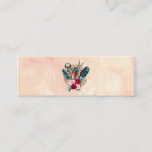 理容師ポールシザーヴィンテージロゴ スキニー名刺 (正面)