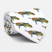 理容師ポールバッタ漫画イラストレーション ネクタイ (ロール)