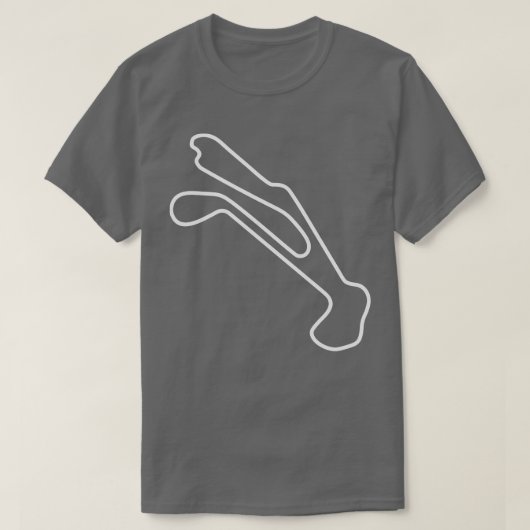 理容師モータースポーツパーク概要Tシャツ Tシャツ (デザイン正面)