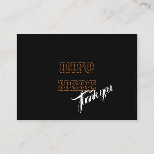 理容師ロゴ 名刺 (裏面)