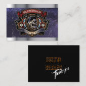 理容師ロゴ 名刺 (正面/裏面)