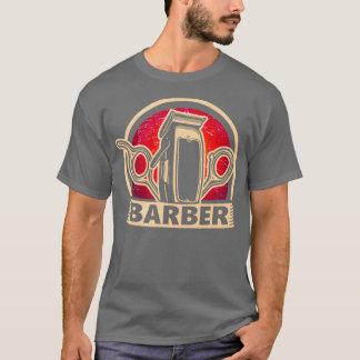 理容師ヴィンテージ8 Tシャツ