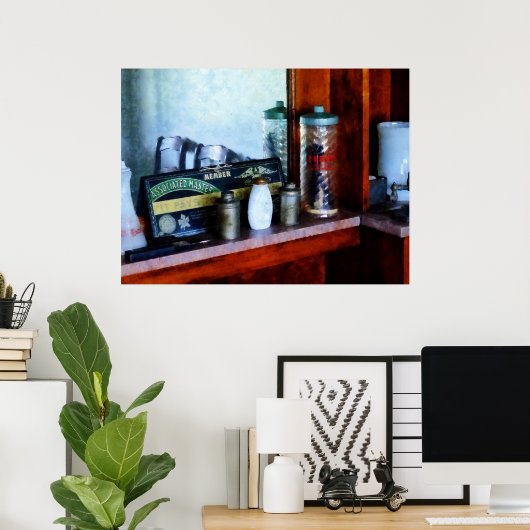 理容師供給 ポスター (ホームオフィス)