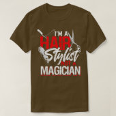 理容師像 Tシャツ (デザイン正面)