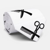 ***理容師又は美容師***及クールびおもしろい ネクタイ (ロール)