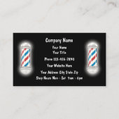 理容師名刺 名刺 (正面)