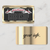 理容師名刺 名刺 (正面/裏面)