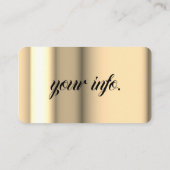 理容師名刺 名刺 (裏面)