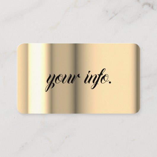 理容師名刺 名刺 (裏面)