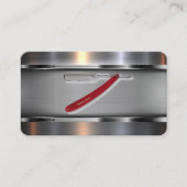 理容師名刺 名刺 (正面)