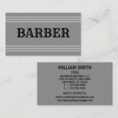 理容師名刺 名刺 (正面/裏面)