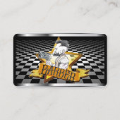 理容師名刺 名刺 (正面)