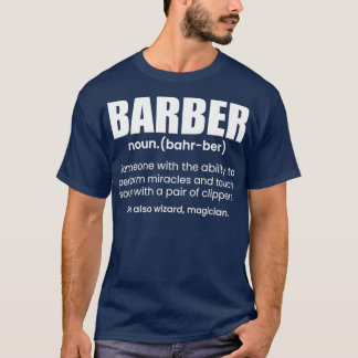 理容師定義名詞 Tシャツ