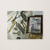 理容師店 ジグソーパズル (横)