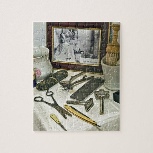 理容師店 ジグソーパズル (縦)