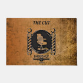 理容師店 ドアマット (正面)