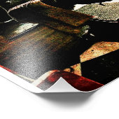 理容師店 フォトプリント            (角)