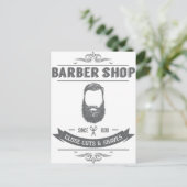 理容師店 ポストカード (スタンド正面)