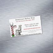 理容師店 マグネット名刺 (インサイチュ)