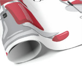 理容師店 ラッピングペーパー (ロールコーナー)