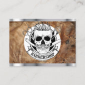 理容師店 名刺 (正面)