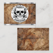 理容師店 名刺 (正面/裏面)