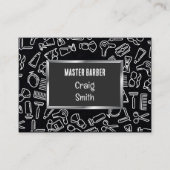 💇 ♂️‍理容師料 名刺 (正面)