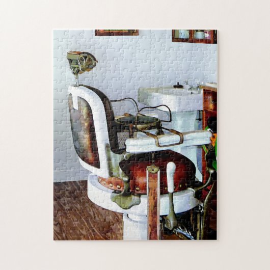 理容師椅子 ジグソーパズル (縦)