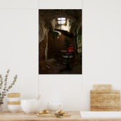 理容師椅子 ポスター (キッチン)