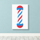 理容師極 キャンバスプリント (インサイチュ (ウッドフロア))