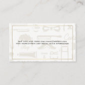 理容師極 | ショップオーナー 名刺 (裏面)