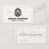 理容師極 | ショップオーナー 名刺 (正面/裏面)