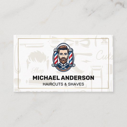 理容師極 | ショップオーナー 名刺 (正面)