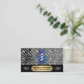 理容師極 | ヘアのカットツール 名刺 (スタンド正面)