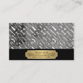 理容師極 | ヘアのカットツール 名刺 (裏面)