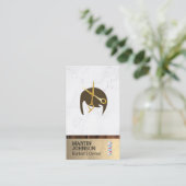 理容師極 |理容師スタイリッシュの髪 名刺 (スタンド正面)