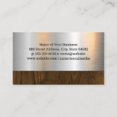 理容師極 | 理容師店 | 金属理容師ツール 名刺 (裏面)