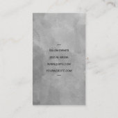 理容師極 | 美容師 名刺 (裏面)