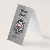 理容師極 | 美容師 名刺 (正面)