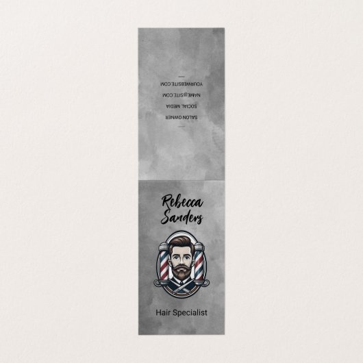 理容師極 | 美容師 名刺 (外部フラット)